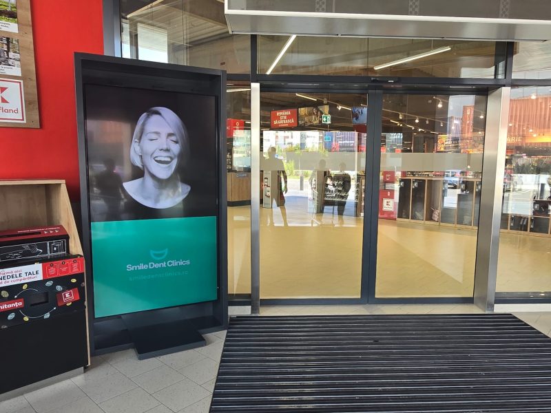 Reteaua Digitala DOOH Indoor - KAUFLAND | Militari Residence