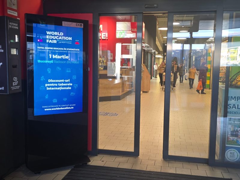 Reteaua Digitala DOOH Indoor - KAUFLAND | Râmnicu Vâlcea – Str. Gib Mihăescu