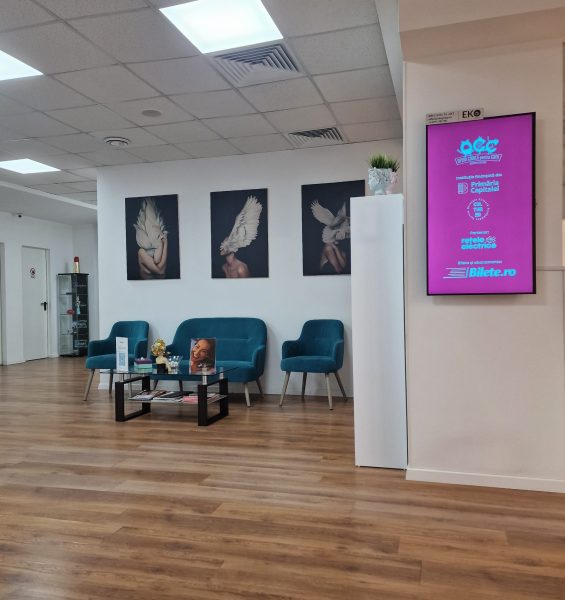 Reteaua Digitala DOOH Indoor - DERMA BEAUTY CLINIQUE NORDULUI