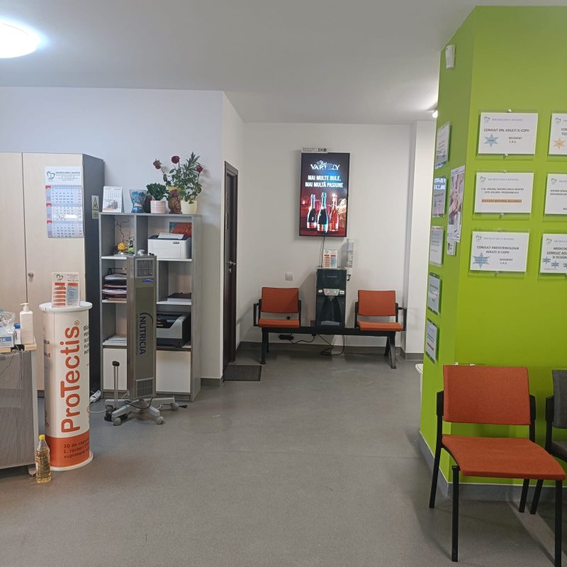 Reteaua Digitala DOOH Indoor - Eridan Microclinica Aviației