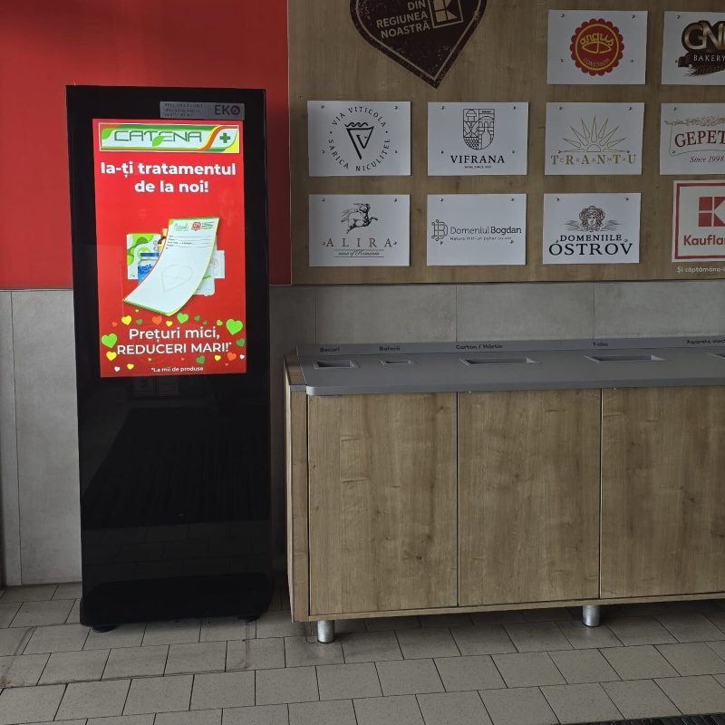 Reteaua Digitala DOOH Indoor - KAUFLAND | B-dul Aurel Vlaicu nr. 36 – Constanța Reteaua Digitala DOOH Indoor - KAUFLAND | B-dul Aurel Vlaicu nr. 36 – Constanța