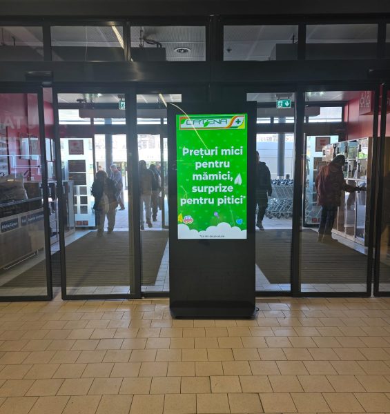 Reteaua Digitala DOOH Indoor - KAUFLAND | Pitesti Str. Exercițiu Reteaua Digitala DOOH Indoor - KAUFLAND | Pitesti Str. Exercițiu