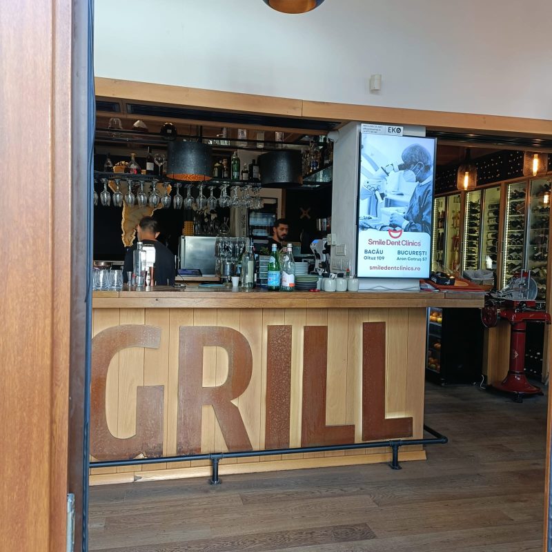 Reteaua Digitala DOOH Indoor - THE GRILL | Cartierul Francez Reteaua Digitala DOOH Indoor - THE GRILL | Cartierul Francez